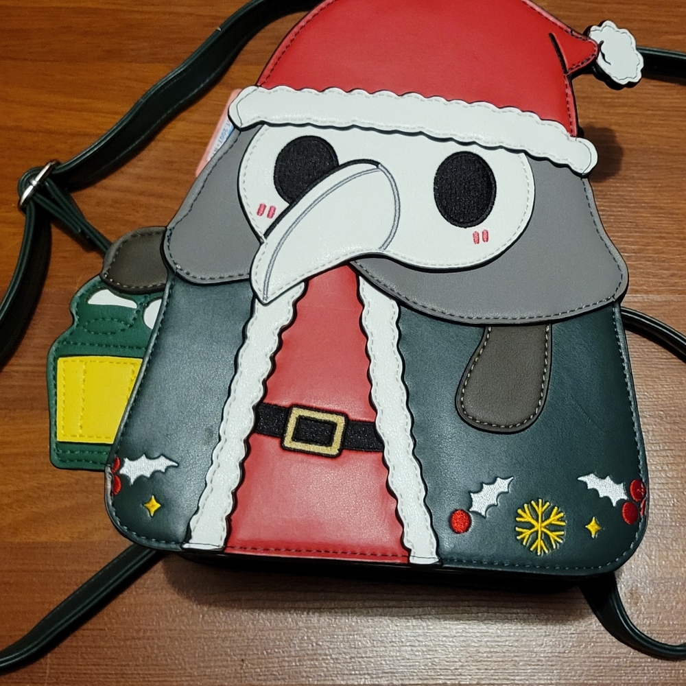 Squishable Christmas Plague doctor mini backpack